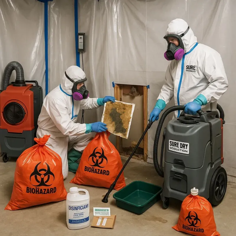 Contaminated Water Handling Protocols process in Fridley, MN
